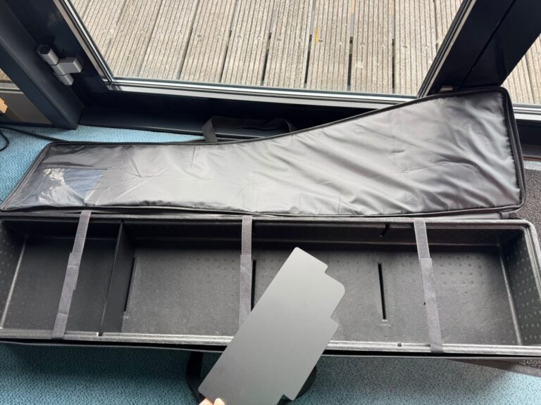 Inside of Wheely Bag for Accessoires and Banners
