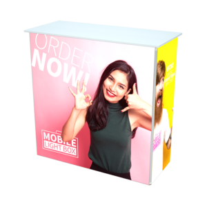 Mobile Light Box 60 Counter 3 LED (all sides)